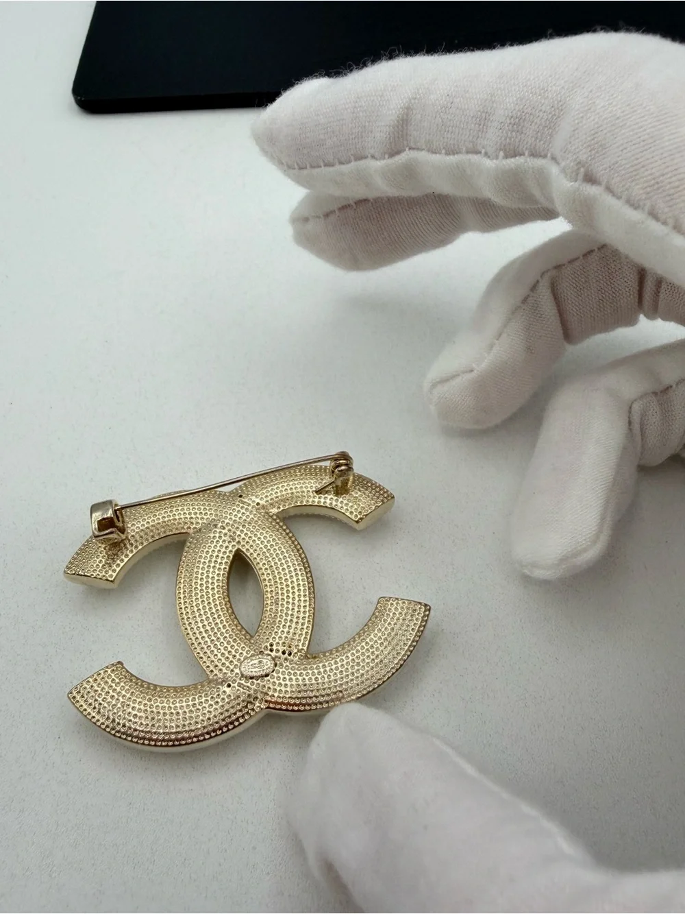 Chanel Mother Pearl Brooch Vintage